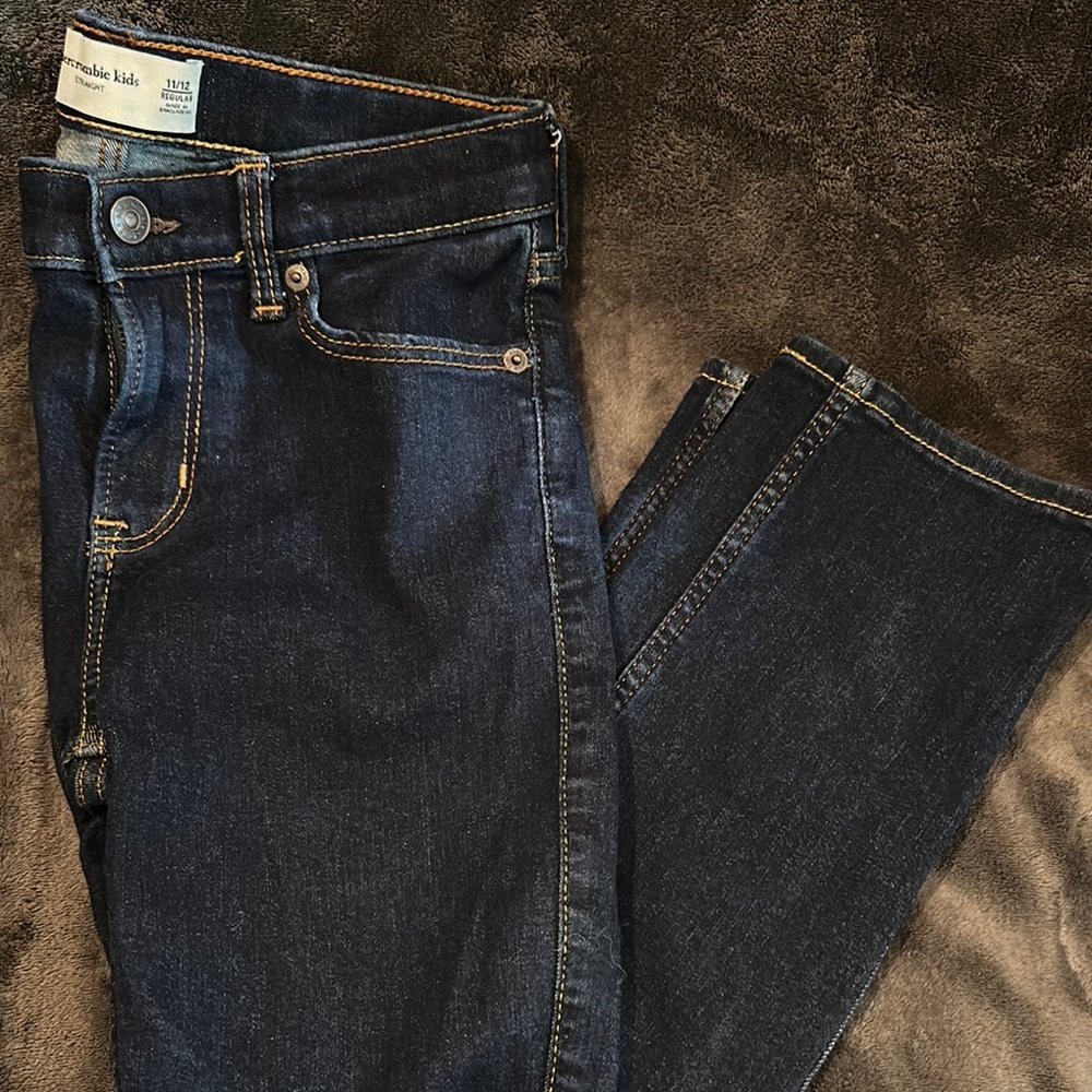 Abercrombie Kids Dark Blue Denim Jeans